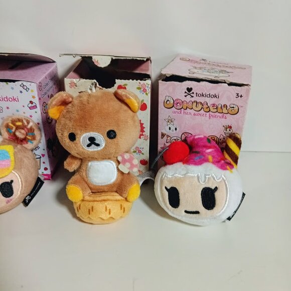 Tokidoki and Rillakkuma blind Box Plush Keychain Charm Bundle Tokidoki Sweet Fri - Picture 4 of 6